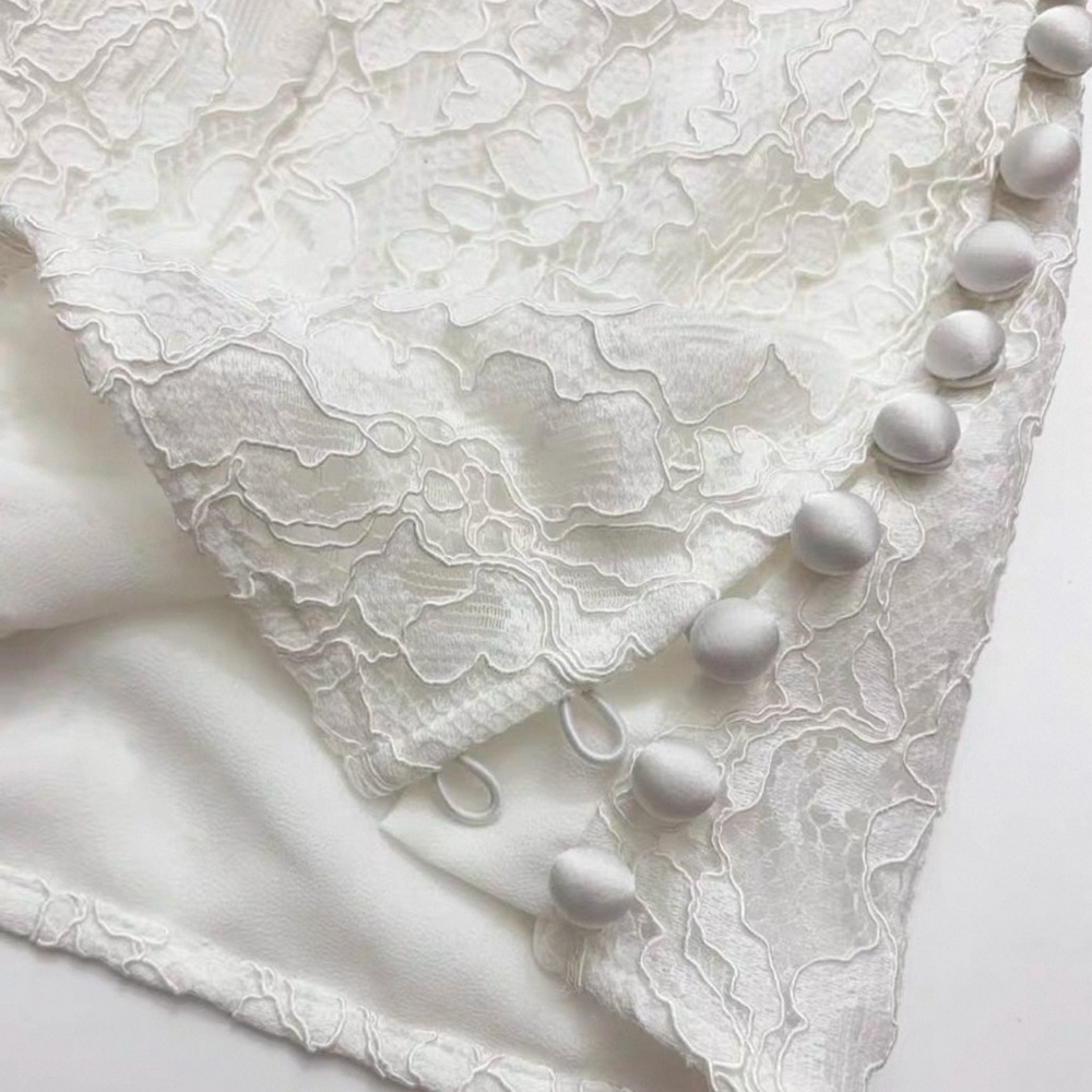 HELSA The Forever Audrey Lace Camisole Elegant White Lace Top ,S - Picture 11 of 15